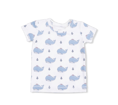 Sailor Whales Blue - Loungewear Set