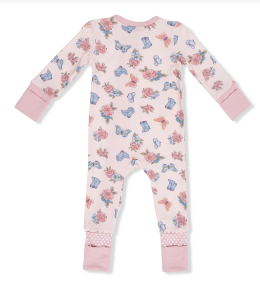 Country Girl Boots - Convertible Romper