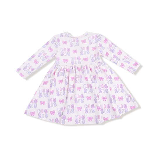 Big Sis - Twirly L/s Dress