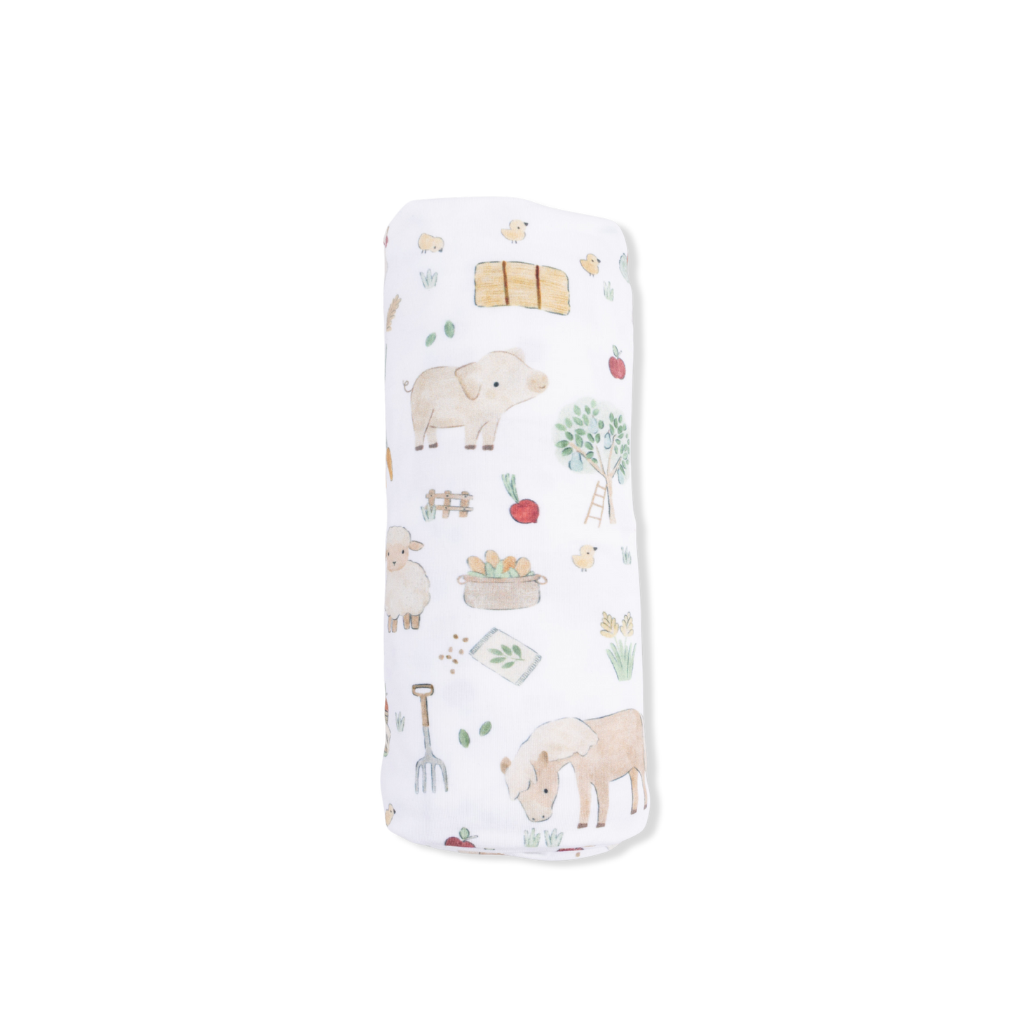 Cute Farm Animals- Swaddle Blanket