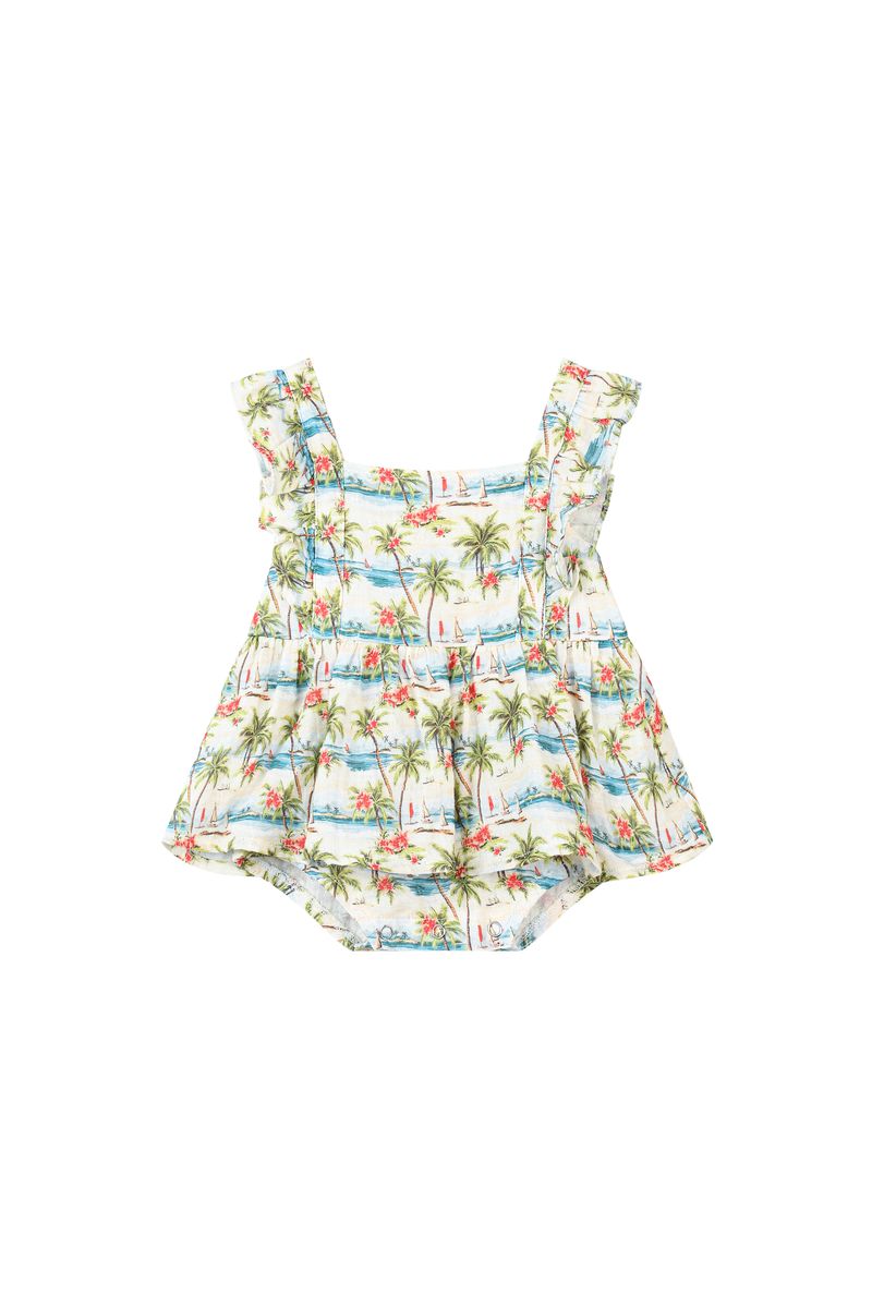 Hawaiian Palms Casey Palms Onesie
