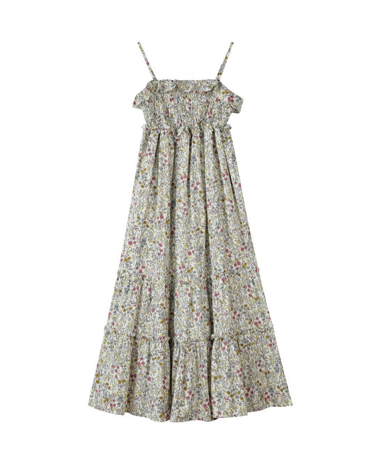 Yellow Meadow Floral Nancy Dress