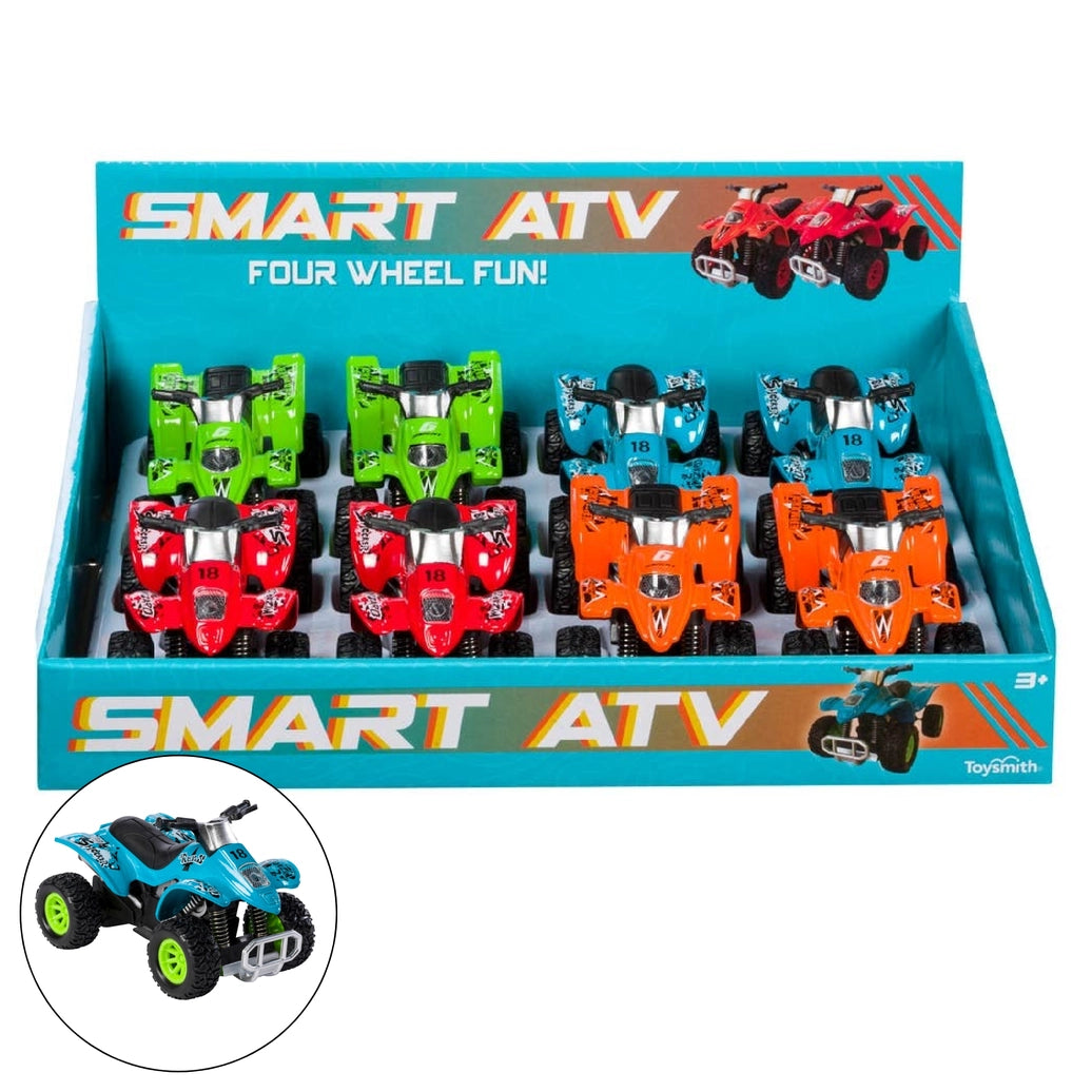 Smart Atv, Pull Back Toy