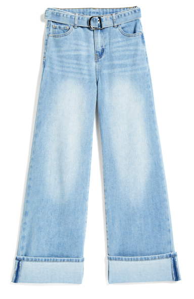 D Ring Belt- Wide Leg w/Cuff