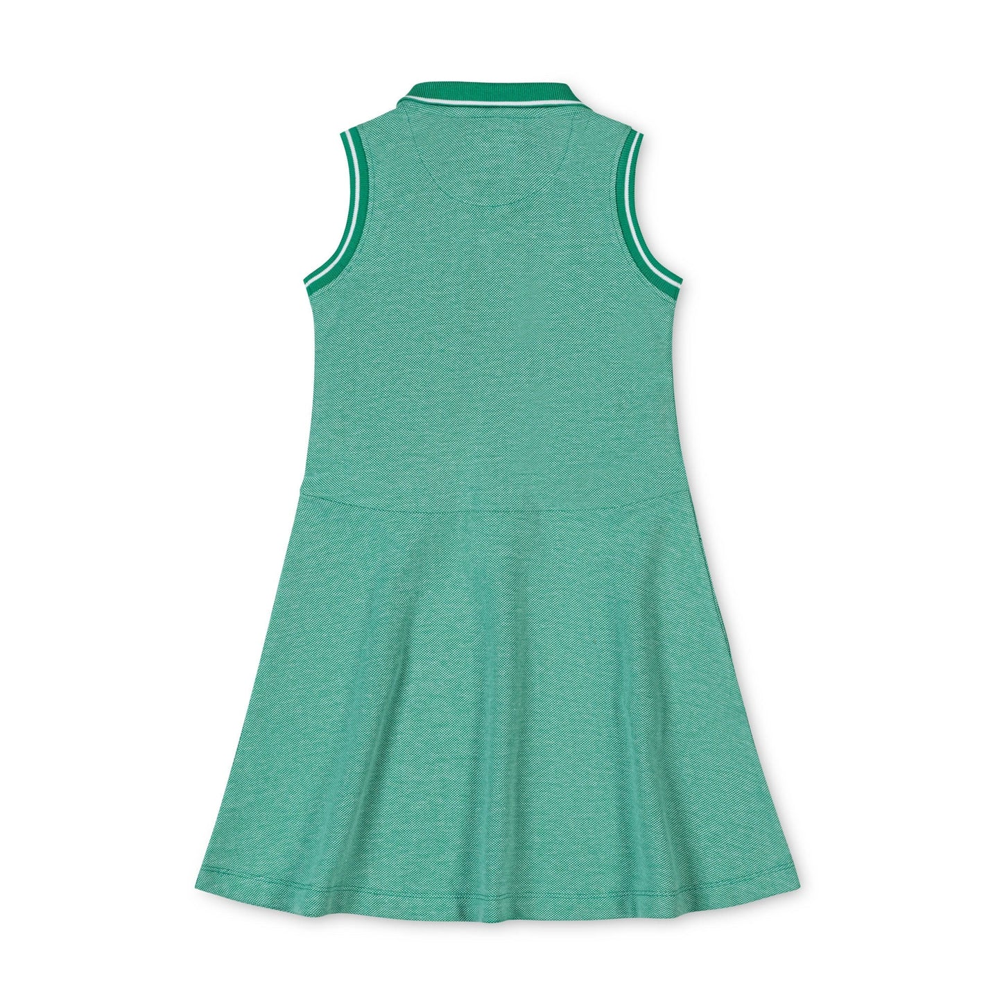 Green- Pique Polo Dress