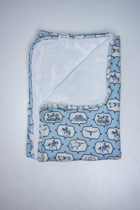 Cowboy Colt- Swaddle Blanket