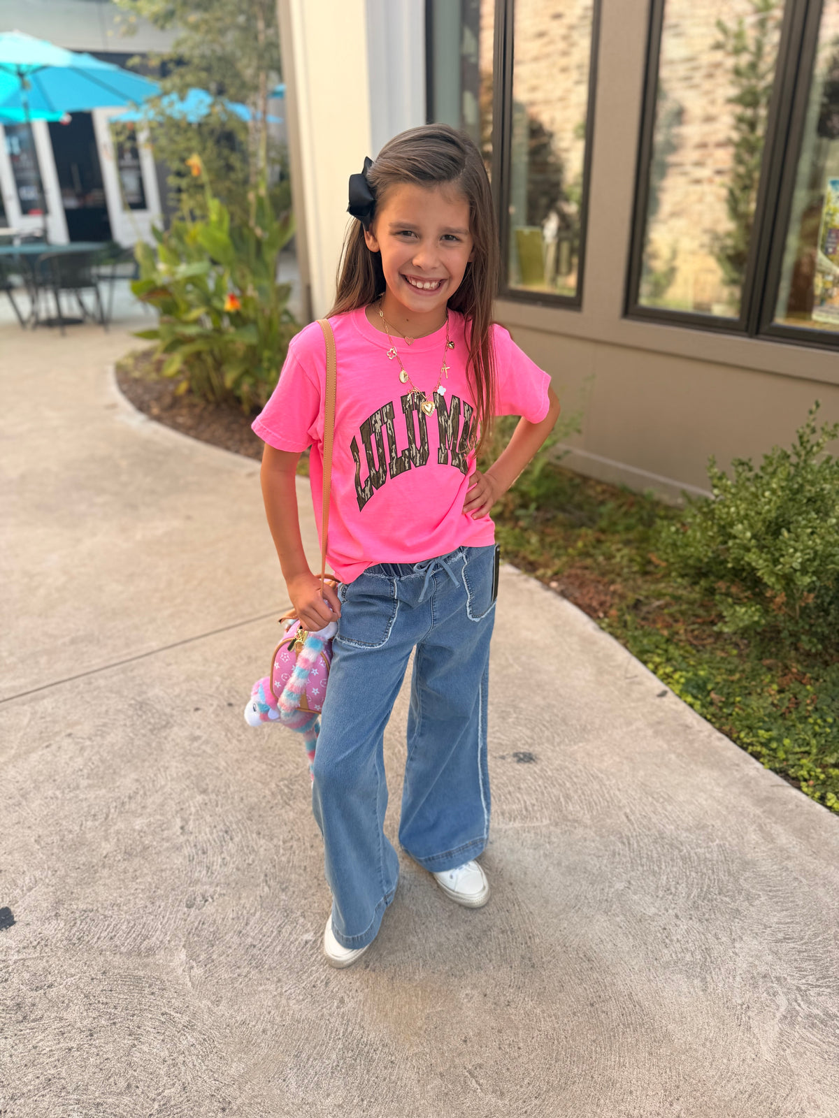 LULU MAC Tee-Hot Pink