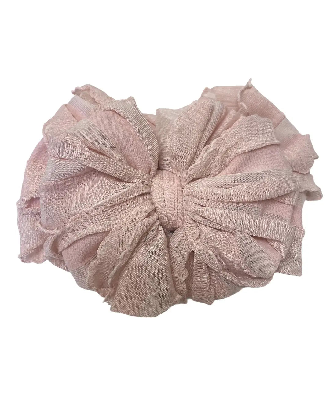 RR Ruffled Headband-Paris Pink