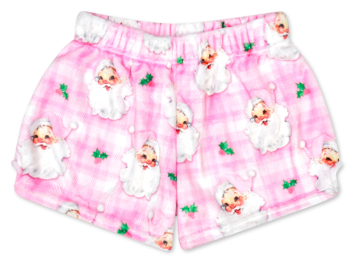 Merry Santa Plush Shorts