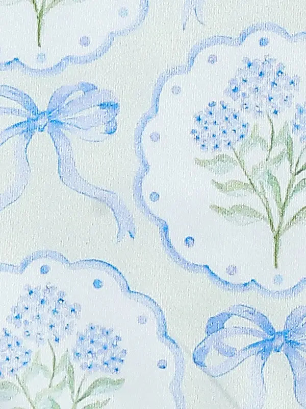 Hydrangea Baby Romper