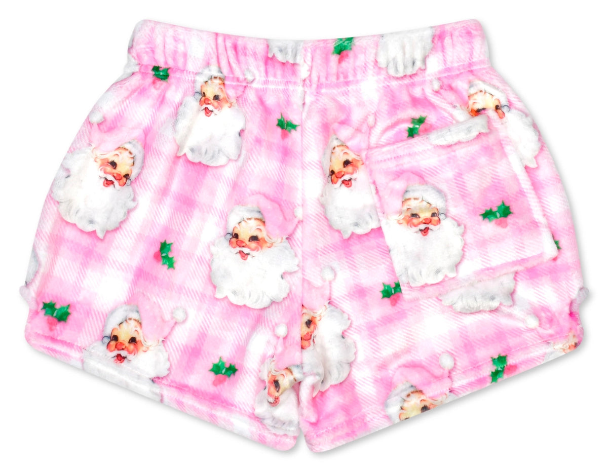 Merry Santa Plush Shorts