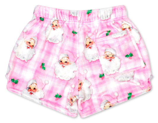 Merry Santa Plush Shorts
