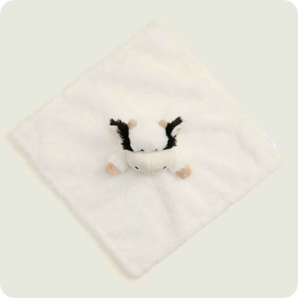 Black and White Cow Lovey Blanket Warmies