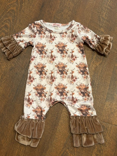 Autumn Highland Romper