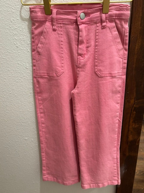 Straight Cut Jean - Pink