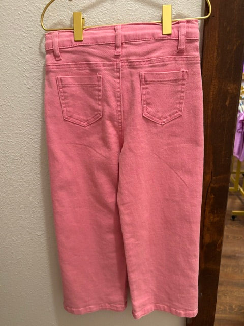 Straight Cut Jean - Pink