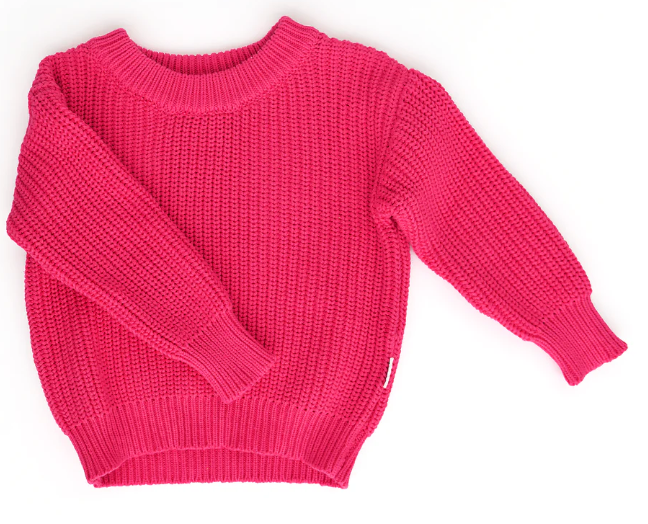Gia Sweater - Raspberry