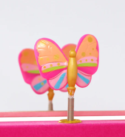 Rainbow Butterfly Large Music Box