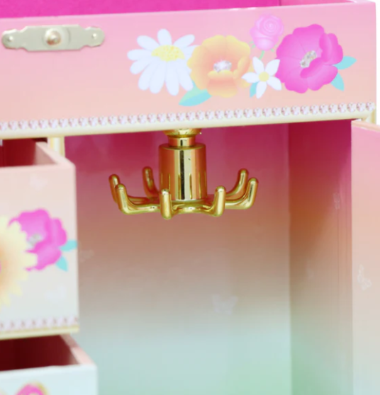 Rainbow Butterfly Large Music Box