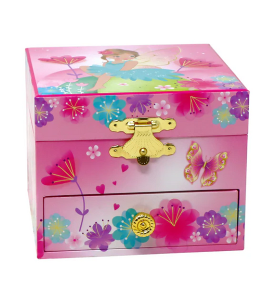 Fairy Butterfly Friends Small Musical Jewelry Box