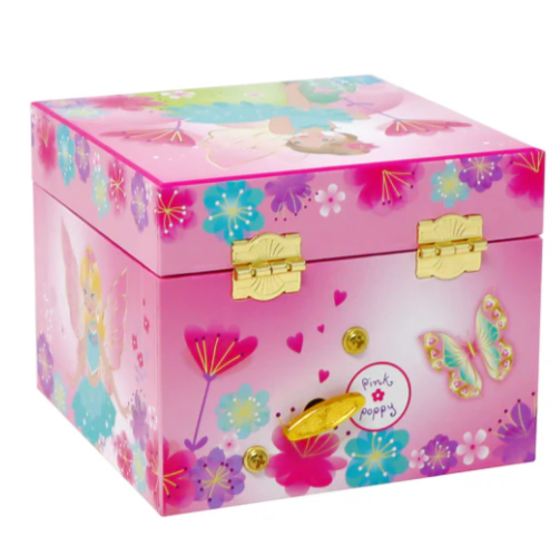 Fairy Butterfly Friends Small Musical Jewelry Box
