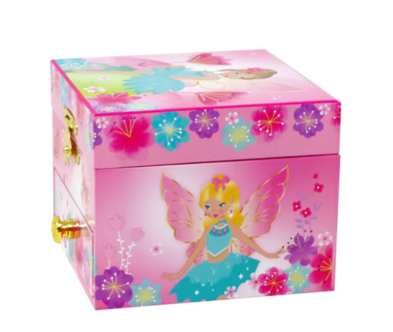 Fairy Butterfly Friends Small Musical Jewelry Box