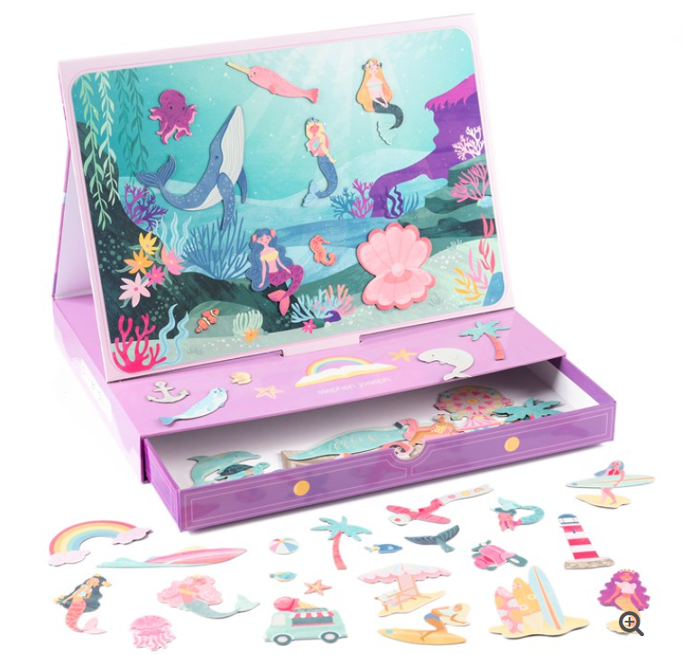 Mermaid Magnetic Scene W/Drawer