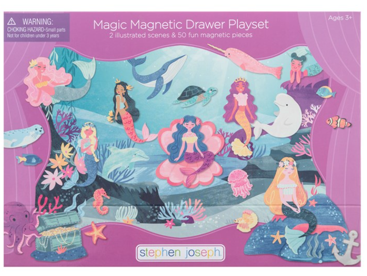 Mermaid Magnetic Scene W/Drawer