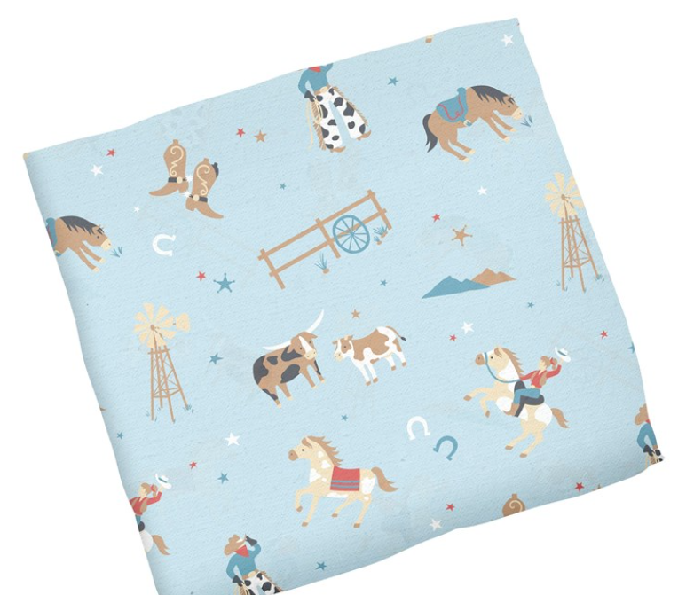 Western Muslin Swaddle