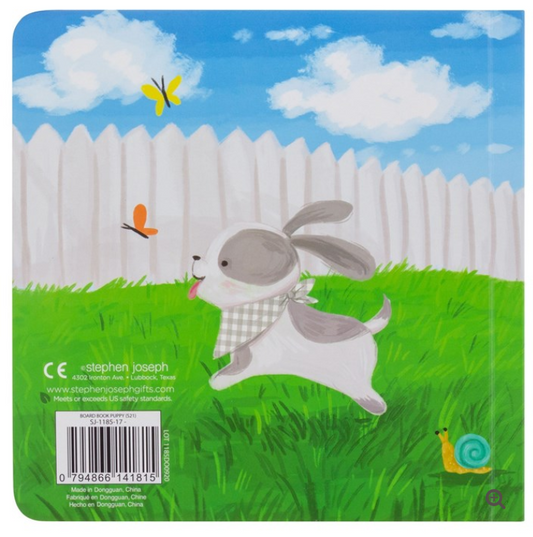 Percy The Puppy Sensory Book