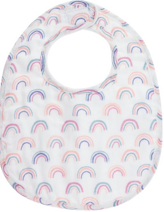 Unicorn Muslin Bib Set