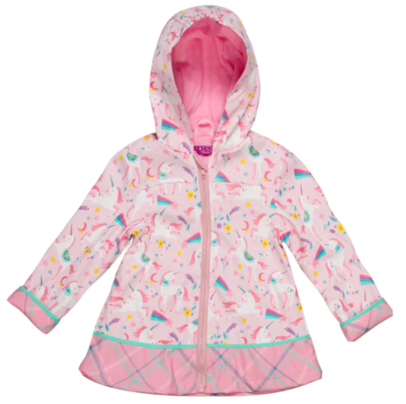 Unicorn Raincoat - Pink