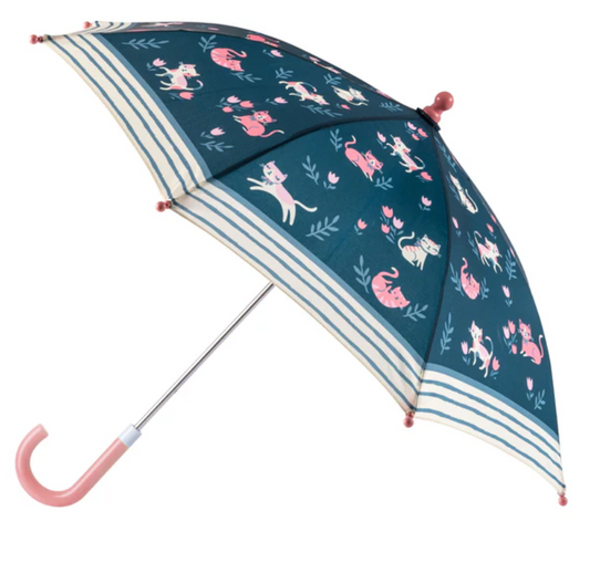 Cats Umbrella - Navy