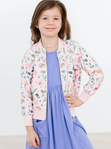 Butterfly Meadows Bomber Jacket