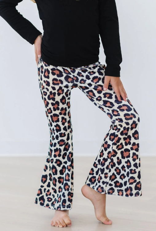 Wild One Flared Ribbed Velvet Bells