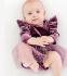 Velvet Tutu Dress - Amethyst