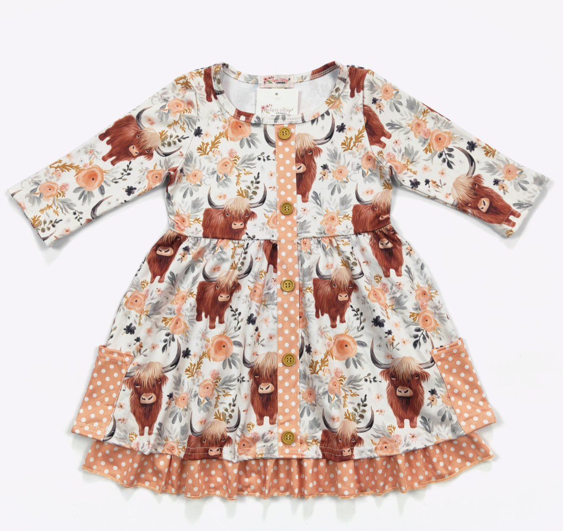 Peachy Buffalo Dress