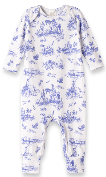 Toile de Jouy Baby Romper