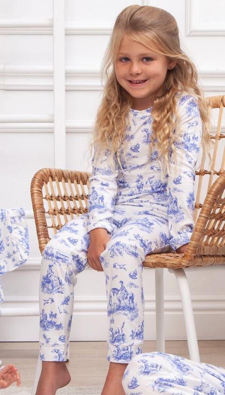 Toile de Jouy Toddler Pj