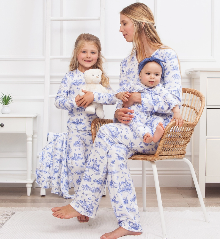 Toile de Jouy Toddler Pj