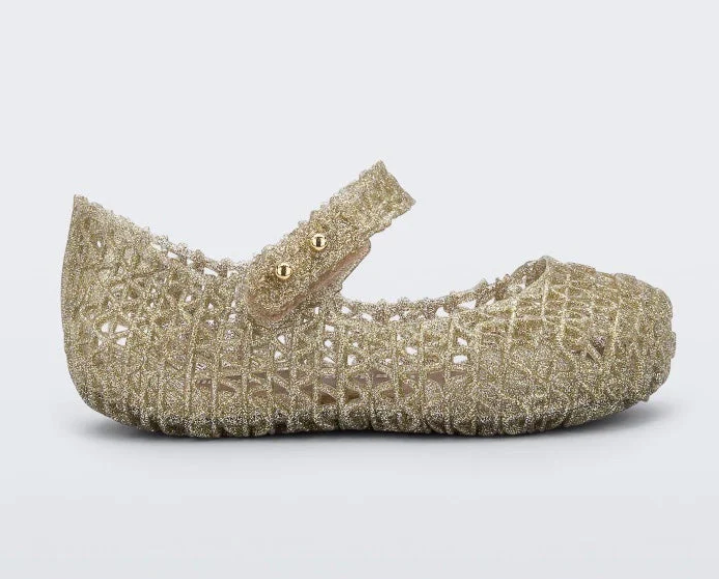 Campana Flats - Gold Glitter