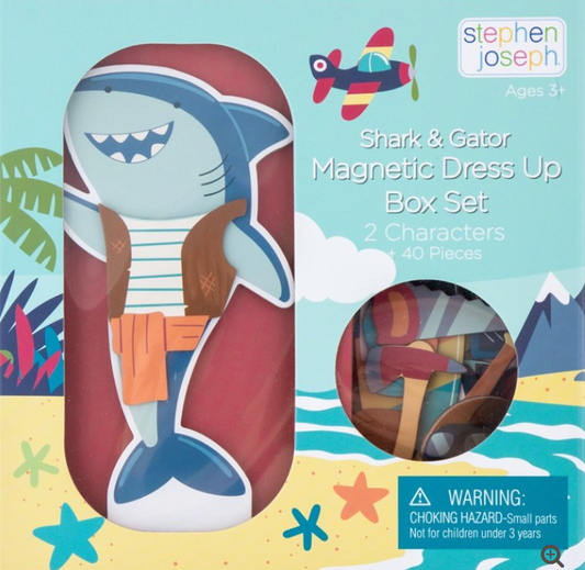 Magnetic Dress Up Box Set- Shark/Gator