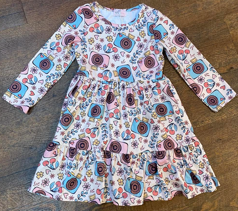 P&L Flashy Flower Dress