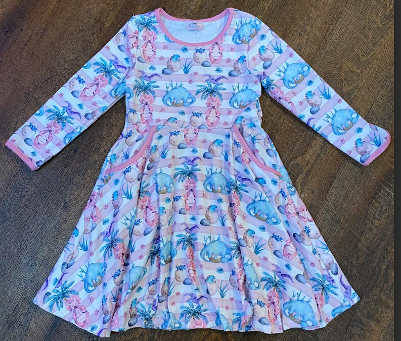 P&L Dino Dress