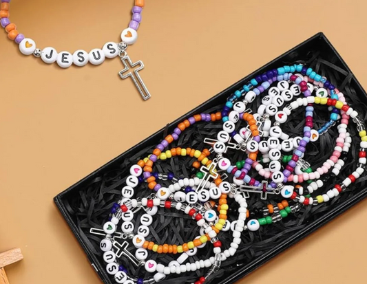 Jesus Beaded Bracelets
