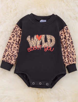 Wild About You Onesie- Leopard