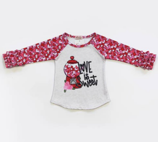 Love Is Sweet Raglan
