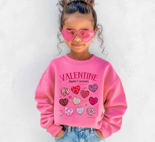 Taylor's Valentines Sweatshirt