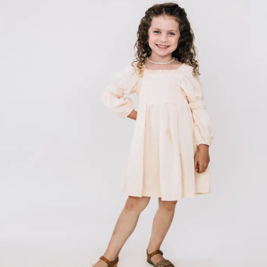 Hanna Puffed Sleeve Mommy & Me Dress