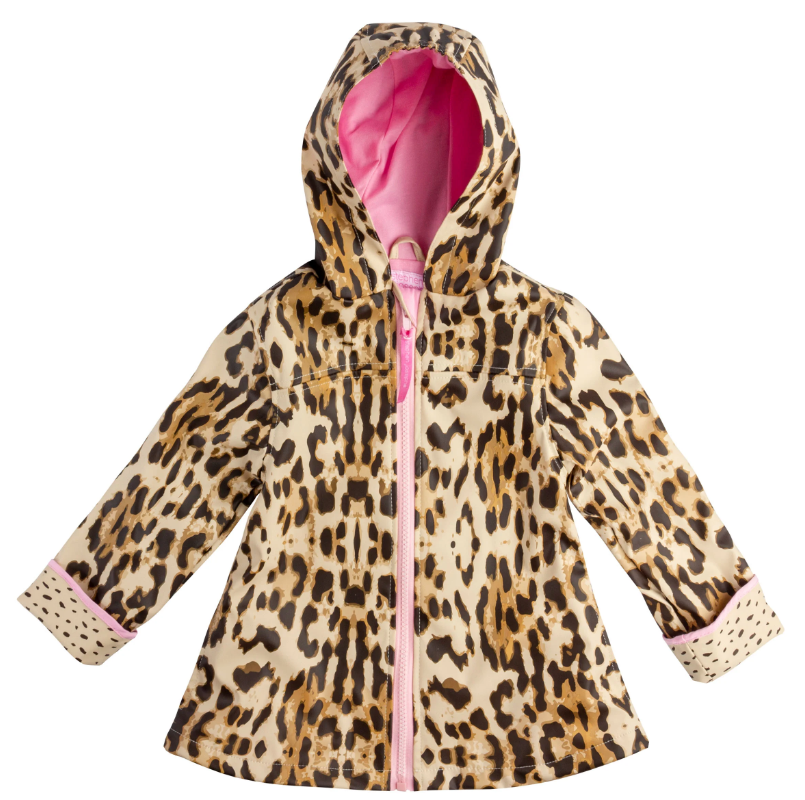 Leopard Raincoat